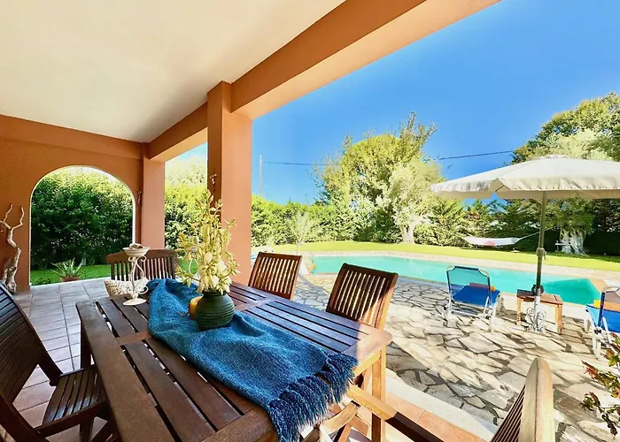 Simeoni With Private Pool By Dadovillas Βίλα Λευκάδα