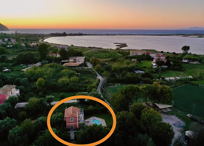 Simeoni With Private Pool By Dadovillas Βίλα Λευκάδα