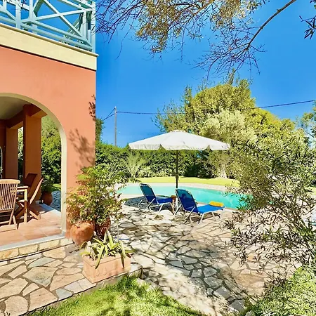 Simeoni With Private Pool By Dadovillas Lefkada City